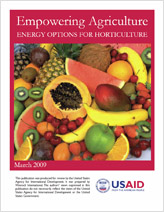 Empowering Agriculture: Energy Options for Agriculture