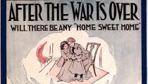 cover for "After the War Is Over" sheet music from 1917