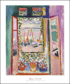 Open Window, Collioure Poster