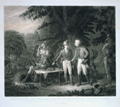 Gen. Marion in his Swamp Encampment Inviting a British Officer to Dinner.