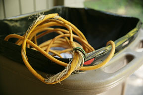 damaged cord