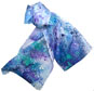 Peacock Marbled Scarf 