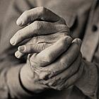 elderly hands