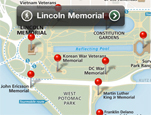 Link to the iTunes app page for National Mall App