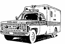 Image of an ambulance.