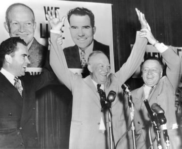 DDE with Richard Nixon and Arthur Summerfield