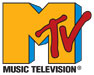 MTV logo, reading MTV, Music Television.
