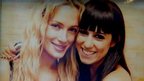 Reeva Steenkamp and friend