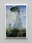 Woman with a Parasol - Madame Monet and Her Son Magnet 