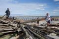 Damage to Atlantic City's Boardwalk