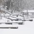 Snow covers docks the no longer reach the low water of Lakeview, a private lake and club, near Lawrence, Kan., Tuesday, Feb. 26, 2013.  For the second time in a week, a major winter storm paralyzed parts of the nation's midsection Tuesday, dumping a fresh layer of heavy, wet snow atop cities still choked with piles from the previous system and making travel perilous from the Oklahoma panhandle to the Great Lakes. The weight of the snow strained power lines and cut electricity to more than 100,000 homes and businesses. At least three deaths were blamed on the blizzard. (AP Photo/Orlin Wagner)