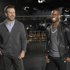 This Feb. 26, 2013 photo released by NBC shows cast member Jason Sudeikis, left, and guest host Kevin Hart during rehearsals for "saturday Night Live," in New York.  Hart will host the show on Saturday, March 2, with musical guest Macklemore & Ryan Lewis. (AP Photo/NBC, Dana Edelson)