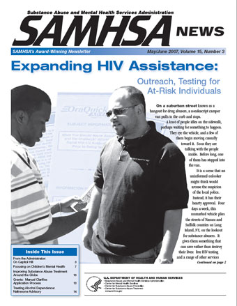 SAMHSA News: Expanding HIV Assistance: Outreach, Testing for At-Risk Individuals