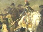 Napoleon at Rivoli during the First Italian Campaign, 1796-97.