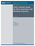 Cover of HVAC Controls Guide for Plan Examiners and Building Inspectors