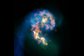alma observed star formation initiated by a collision between two galaxies