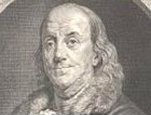 'Benjamin Franklin.' Juste Chevillet (1729-1802) [after a painting by Joseph Duplessis (1725-1802)]. Né à Boston, dans la Nouvelle Angleterre, le 17 Janv. 1706. Engraving, 1778. Prints