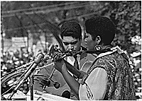 Thumbnail for: Civil Rights March on Washington, D.C. [Entertainment: Vocalist Odetta.], 08/28/1963