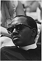 Thumbnail for: Civil Rights March on Washington, D.C. [A male marcher.], 08/28/1963