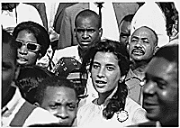 Thumbnail for: Civil Rights March on Washington, D.C. [Faces of marchers.], 08/28/1963