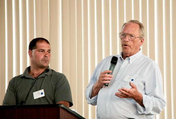 Speaker at watershed conference