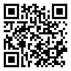 A QR Code to browse the schedule of USGS talks at The Wildlife Society's conference on Google Calendar