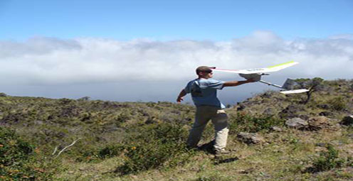 Remote-Controlled Aircraft Work Hard for Science