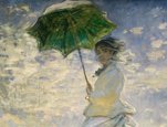 Claude Monet, 'Woman with a Parasol -- Madame Monet and Her Son,' 1875.  National Gallery of Art, Collection of Mr. and Mrs. Paul Mellon.