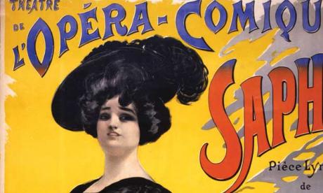 Poster of opera singer Emma Calve