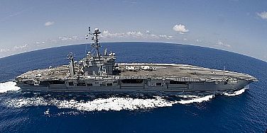 The aircraft carrier USS Harry S. Truman (CVN 75) conducts flight operations. Harry S. Truman is underway conducting carrier qualifications.  U.S. Navy photo by Mass Communication Specialist 2nd Class Mick DiMestico (Released)  120905-N-UP035-096