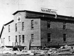 No. 2 Red Cross Hotel, Johnstown, Pennsylvania, 1889.  (Clara Barton National Historic Site)