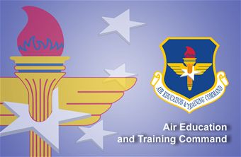 Air Education and Training Command fact sheet banner