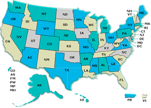 USDA Map Service Locators