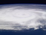 Astronauts onboard the International Space Station photographed Hurricane Fabian on September 4, 2003 as it churned its way towards Bermuda.