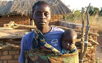 Malawi Mom with Baby