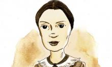 Drawing of Emily Dickinson