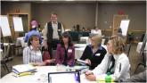 IMG: Members from Blandin and MIRC attend a kick off meeting.