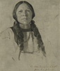 Image: THIS MONTH'S FEATURED ARTWORK FROM THE COLLECTION: AN ARAPAHOE BOY BY GEORGE DE FOREST BRUSH
