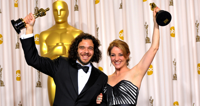 Director Wins Oscar, Celebrates Griffin III