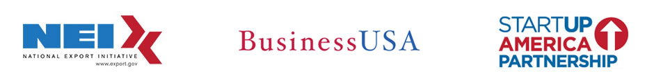 Partner Logos: NEI, BusinessUSA, Startup America