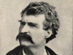 Mark Twain (Samuel L. Clemens) from a Photograph Taken in 1883.  Image Source: Twain, Mark. Life on the Mississippi. New York: Harper and Brothers, 1911.