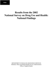 Results from the 2002 National Survey on Drug Use and Health (NSDUH): National Findings