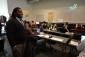 Image: Charles Johnson leads the digital training class