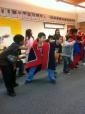 A class from Angoon City School performs their presentations
