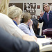 Secretary Vilsack with American University students