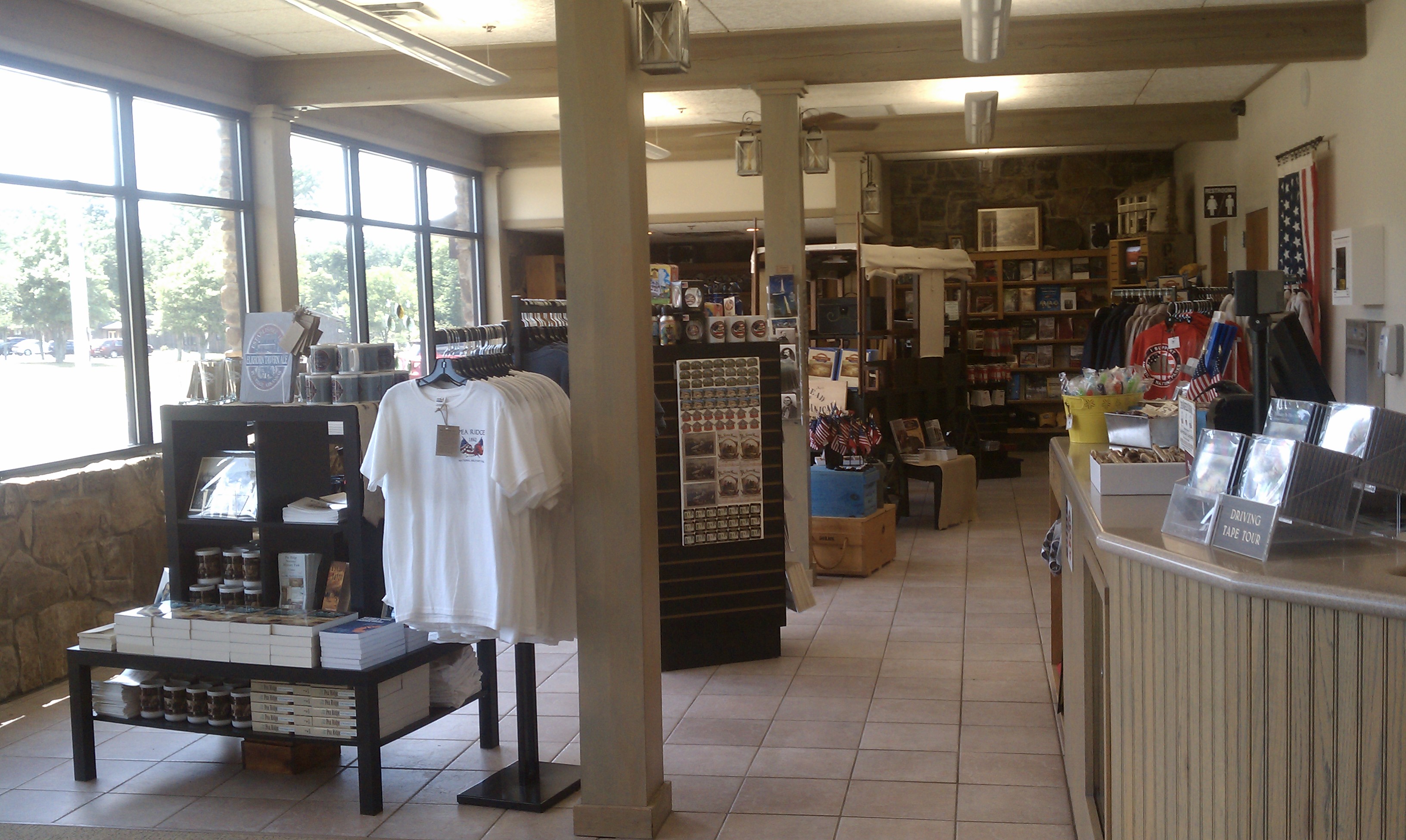 Eastern National Bookstore at Pea Ridge National Military Park