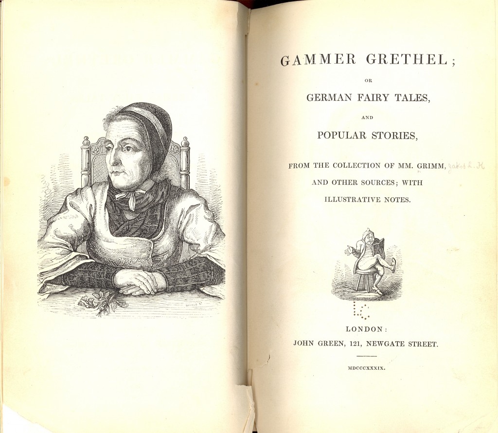 _Gammer Grethel_, Frontispiece and Title Page