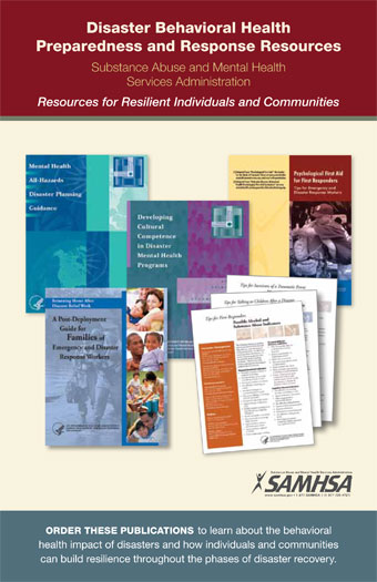 Disaster Behavioral Health Preparedness and Response Resources