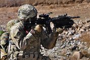 U.S. Soldiers Patrol in Tarin Kowt District, Uruzgan Province