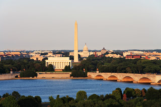 Photo of Washington DC skyline.